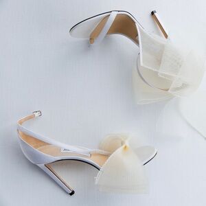 Jimmy Choo ivory how heels